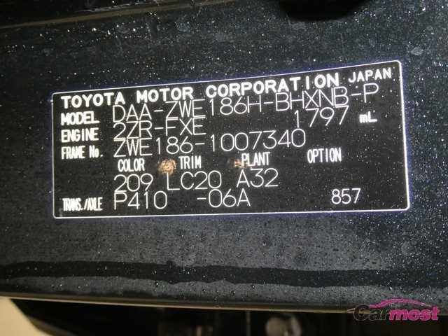 2017 Toyota Auris CN 01526609 Sub15