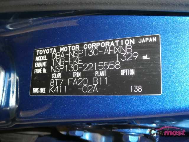 2015 Toyota Vitz CN 02361868 Sub15