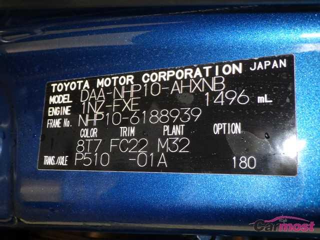 2013 Toyota AQUA 02525178 Sub17
