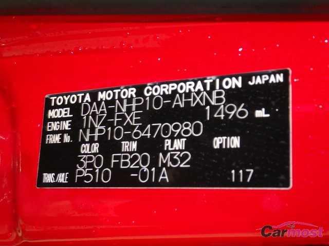 2015 Toyota AQUA 03029981 Sub16