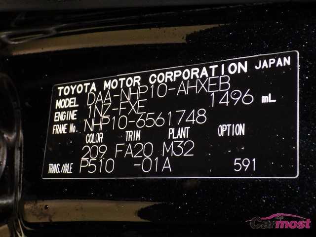 2016 Toyota AQUA 04749687 Sub17