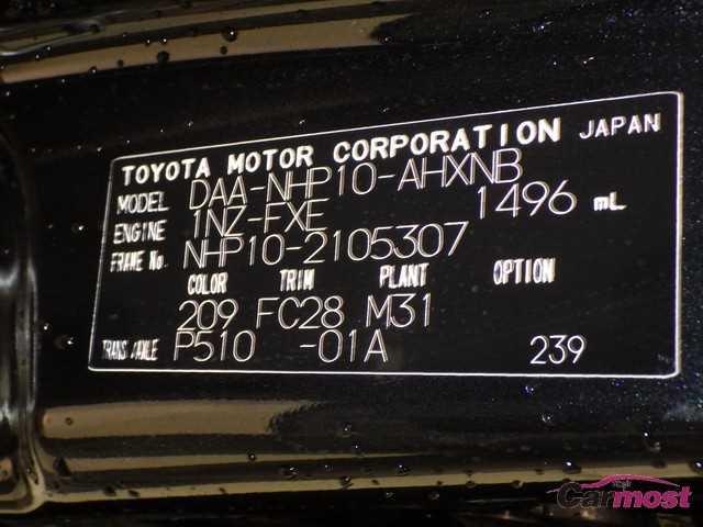 2012 Toyota AQUA 05161161 Sub17
