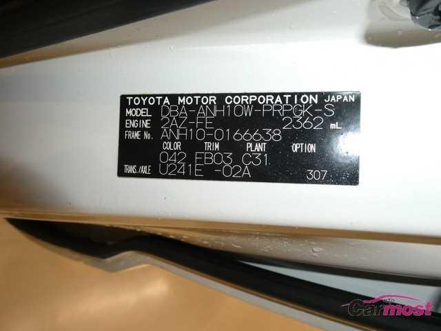 2007 Toyota Alphard G CN 05756131 Sub11