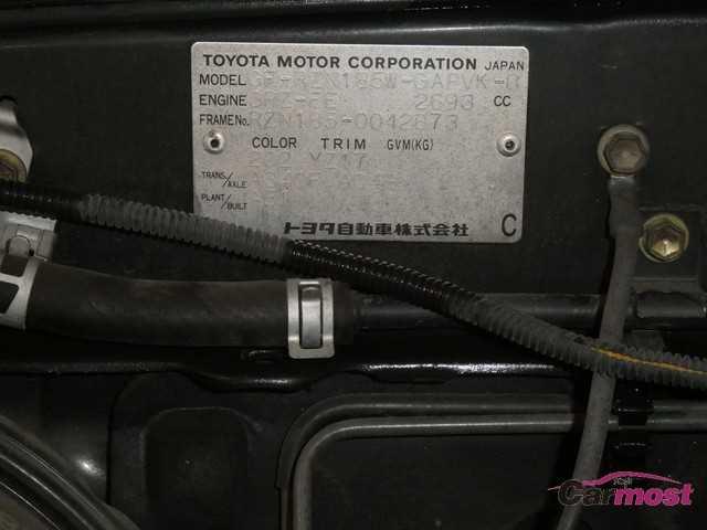 2001 Toyota Hilux Surf CN 06048025 Sub17