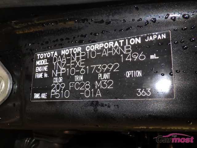 2013 Toyota AQUA 06646976 Sub18