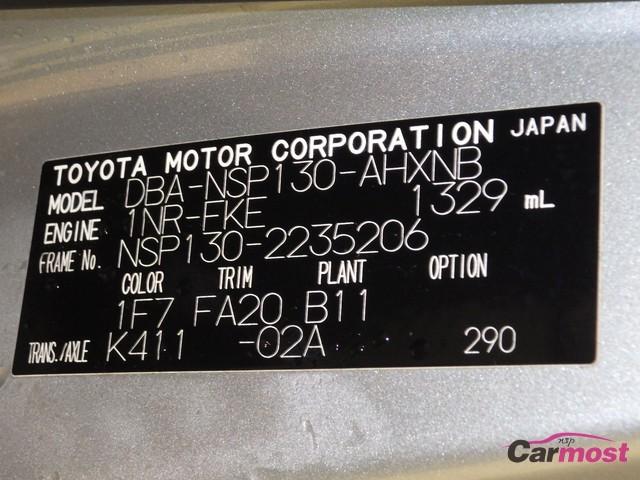 2016 Toyota Vitz CN 06929081 Sub13