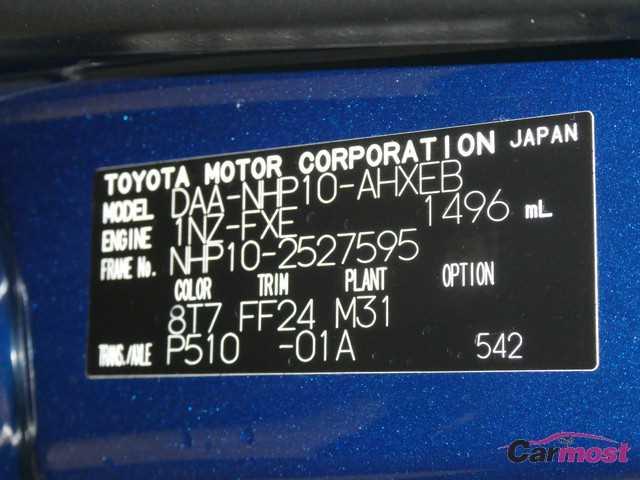2016 Toyota AQUA CN 08615441 Sub15