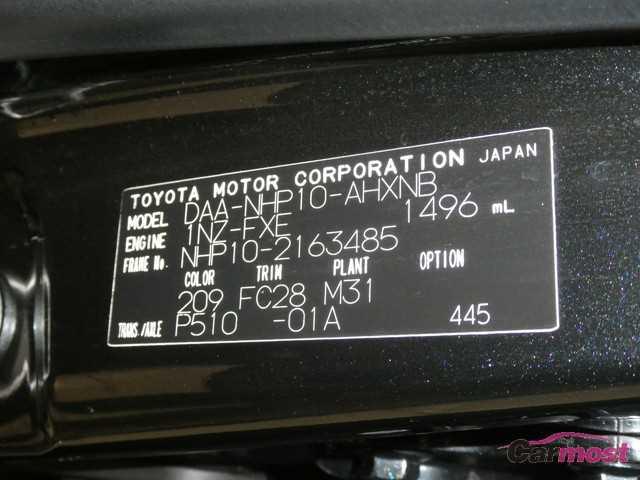 2013 Toyota AQUA CN 08849884 Sub17