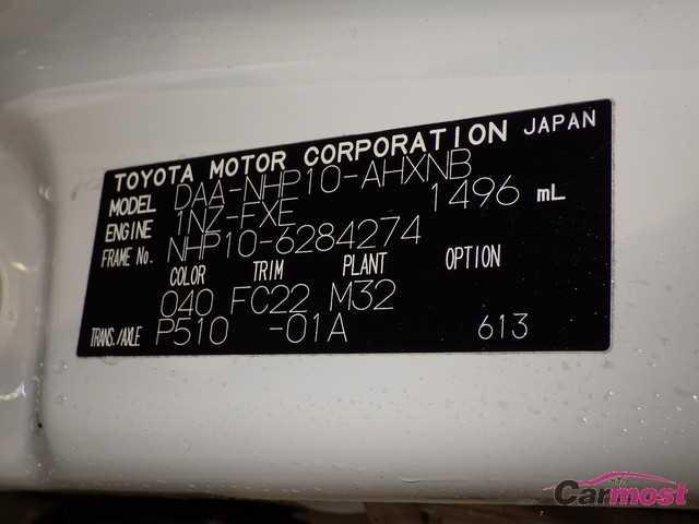 2014 Toyota AQUA 09448400 Sub15