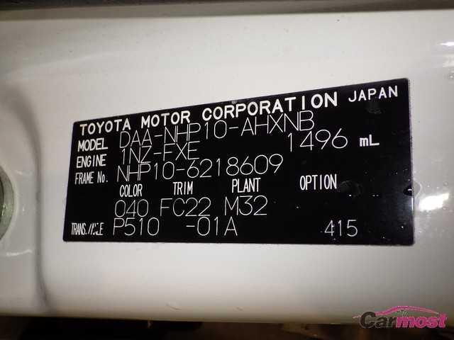 2013 Toyota AQUA 10432158 Sub18