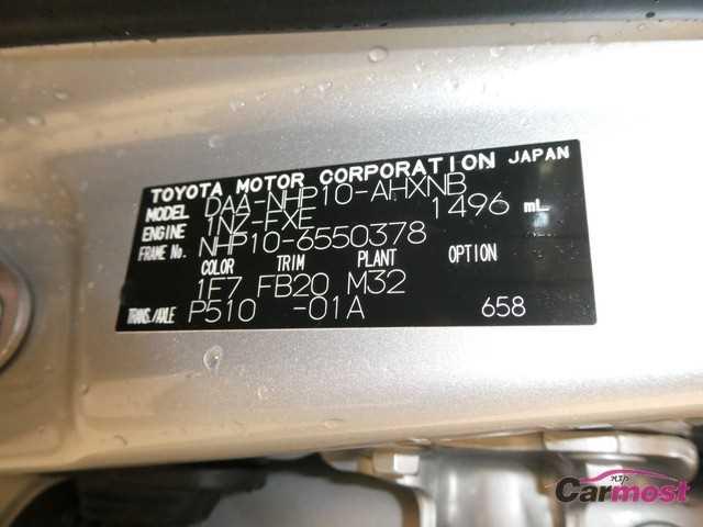 2016 Toyota AQUA CN 25067103 Sub18