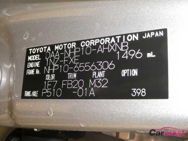 2016 Toyota AQUA CN 25069238 Sub17