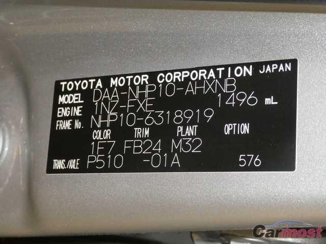2014 Toyota AQUA CN 32323657 Sub18