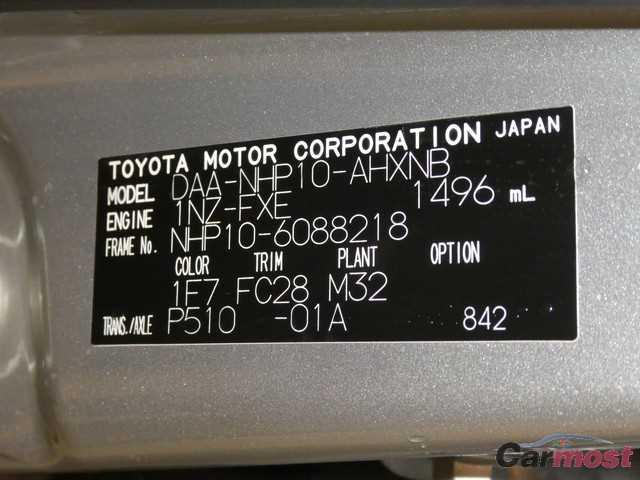 2012 Toyota AQUA CN 32363004 Sub15