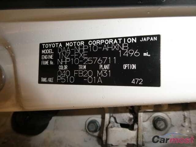 2016 Toyota AQUA 32372518 Sub16