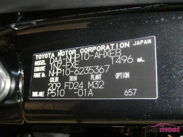 2013 Toyota AQUA CN 32422361 Sub15