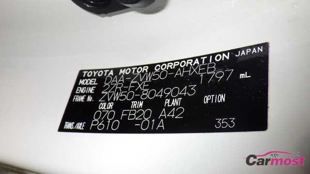 2016 Toyota PRIUS CN E02-L81 Sub4