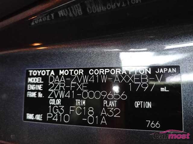 2014 Toyota PRIUS α CN E03-I70 Sub2