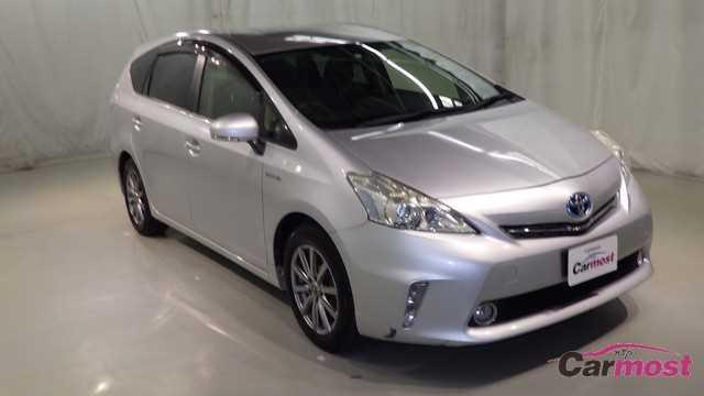 2012 Toyota PRIUS α CN E08-I21 (Reserved)