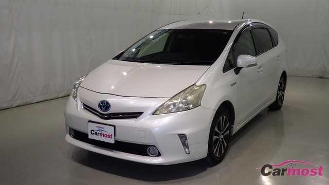 2012 Toyota PRIUS α CN E12-J75 