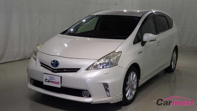 2012 Toyota PRIUS α CN E13-I81 (Reserved)