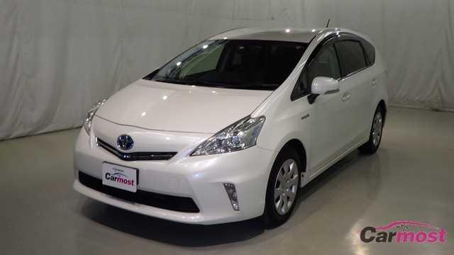 2012 Toyota PRIUS α CN E18-I30 (Reserved)