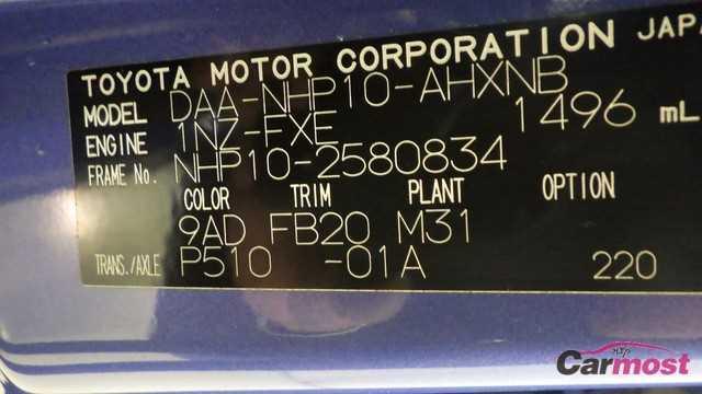2016 Toyota AQUA E18-I63 Sub2