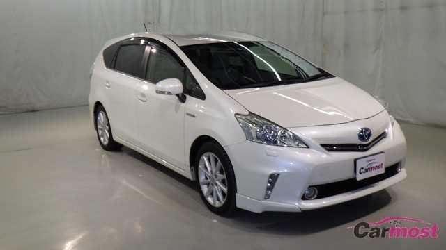2013 Toyota PRIUS α CN E24-L64 (Reserved)
