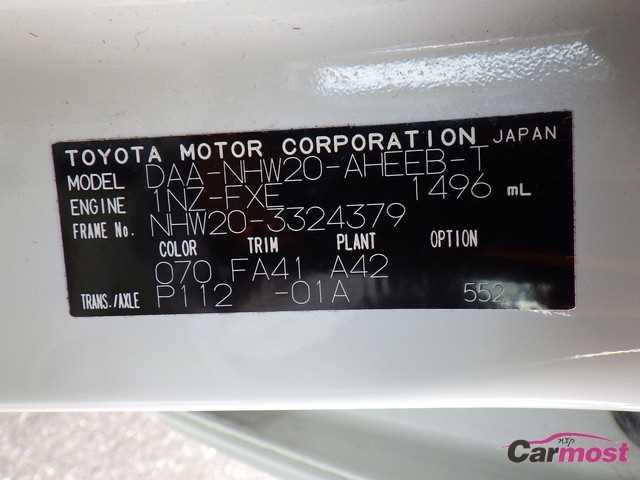 2007 Toyota PRIUS CN F00-C11 Sub4