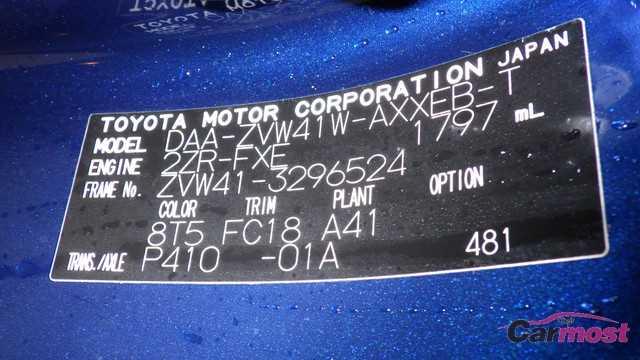 2013 Toyota PRIUS α F04-A36 Sub4