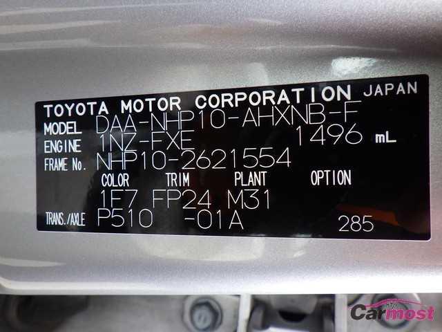 2019 Toyota AQUA CN F06-D07 Sub4