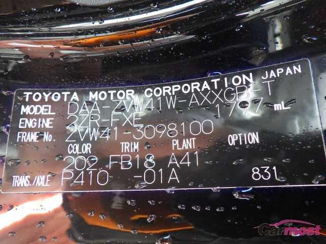 2012 Toyota PRIUS α CN F14-D08 Sub4
