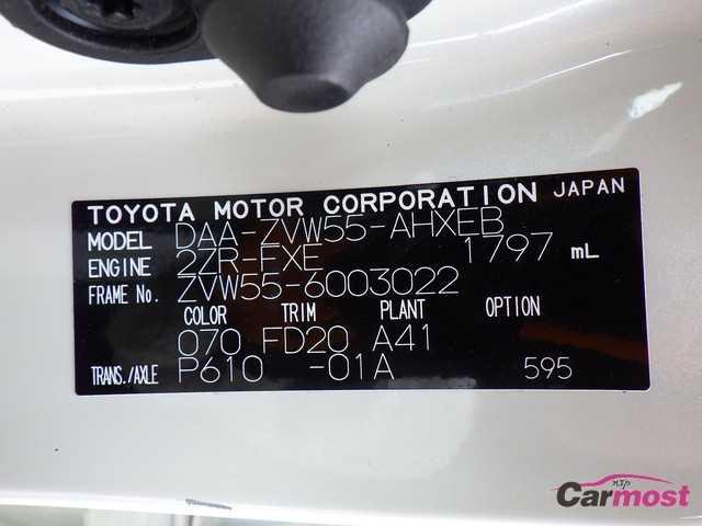 2019 Toyota PRIUS CN F18-C60 Sub4