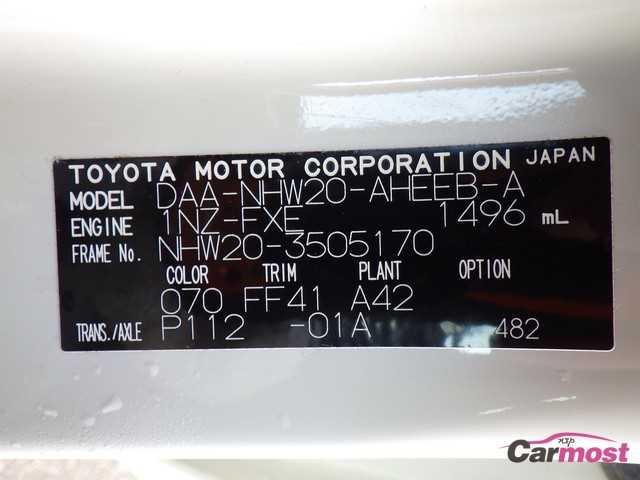 2008 Toyota PRIUS CN F20-C08 Sub4