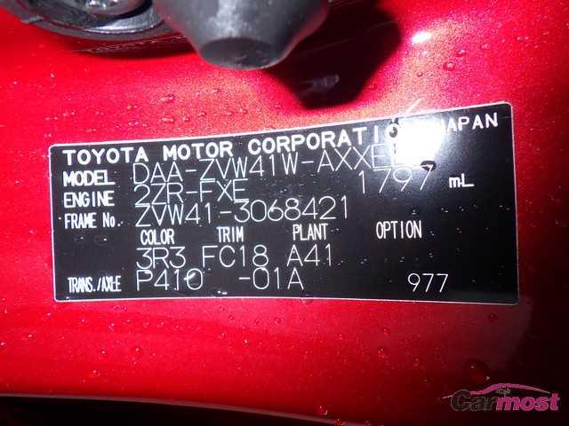 2012 Toyota PRIUS α CN F20-C79 Sub4