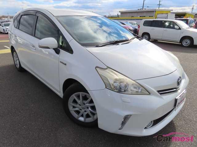 2012 Toyota PRIUS α CN F24-L80 (Reserved)