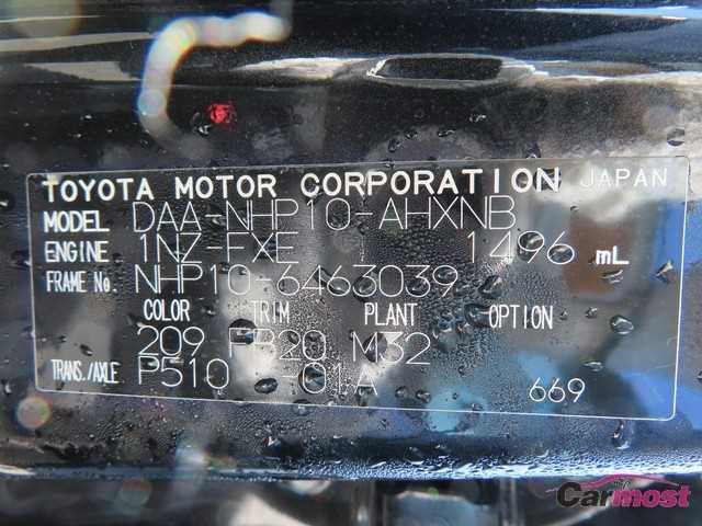 2015 Toyota AQUA CN F27-J08 Sub4