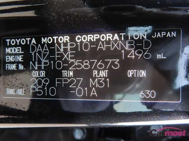 2016 Toyota AQUA CN G00-C21 Sub4