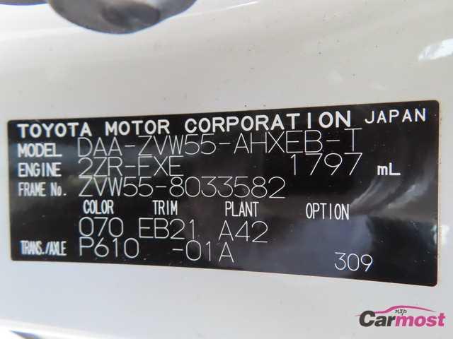 2016 Toyota PRIUS CN G01-C06 Sub4