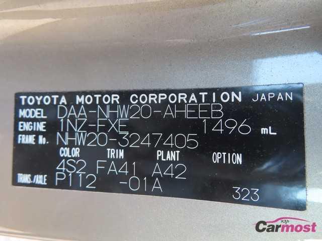 2007 Toyota PRIUS CN G01-C40 Sub4