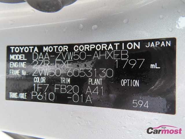 2016 Toyota PRIUS CN G03-D08 Sub4