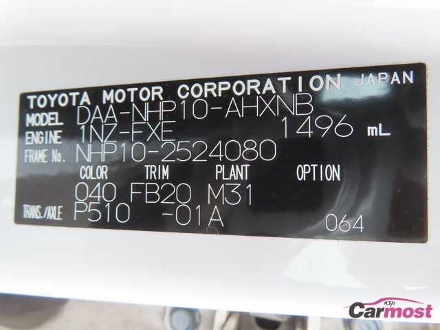 2016 Toyota AQUA CN G03-E83 Sub4