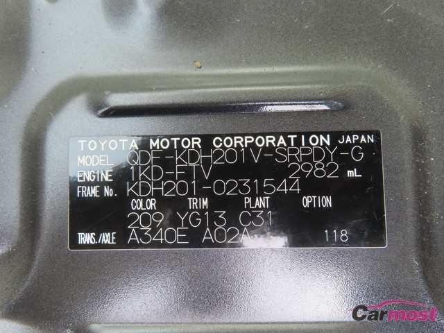 2017 Toyota Hiace Van CN G06-C14 Sub4