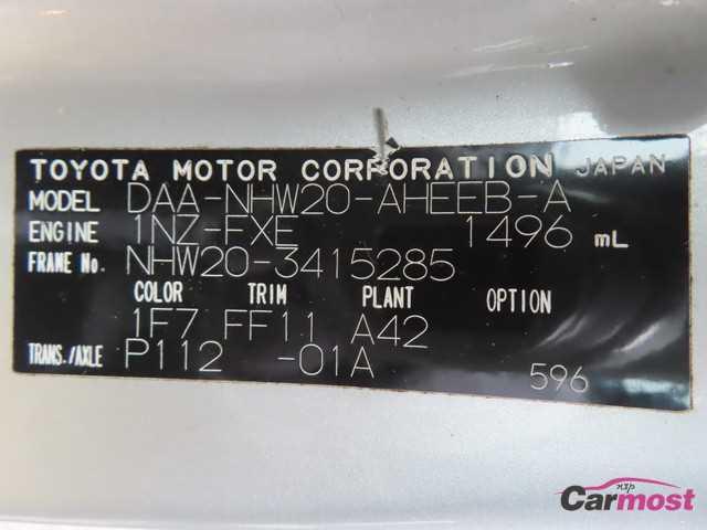2008 Toyota PRIUS CN G09-C56 Sub4