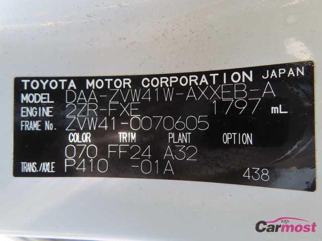 2018 Toyota PRIUS α CN G16-D74 Sub4