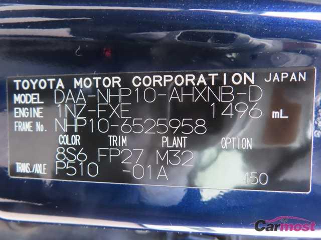 2016 Toyota AQUA CN G17-C78 Sub4