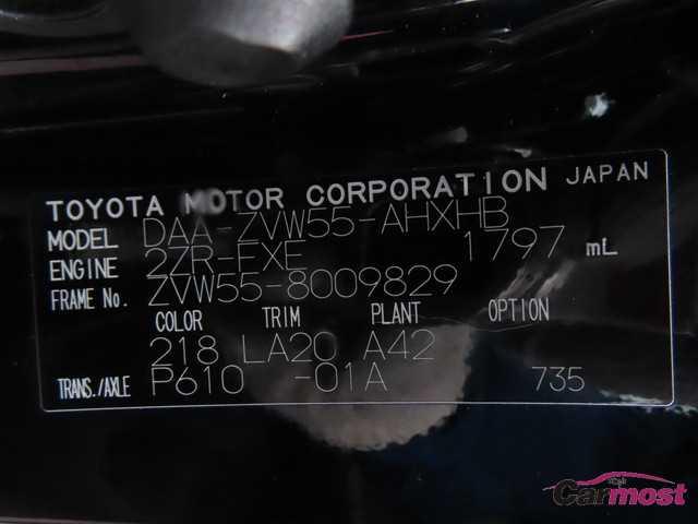 2016 Toyota PRIUS CN G19-B48 Sub4