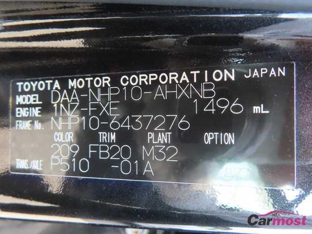 2016 Toyota AQUA CN G24-E96 Sub4