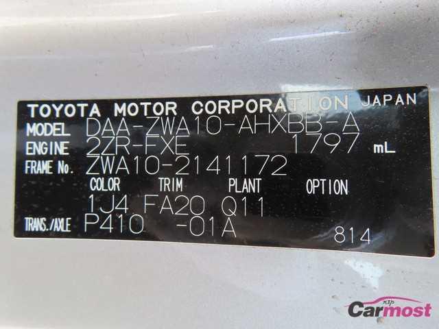 2013 Lexus CT CN G26-C85 Sub4
