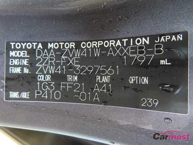 2013 Toyota PRIUS α CN G34-C91 Sub4